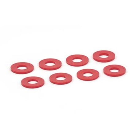 DAYSTAR KU71074RE Red D-Ring And Shackle Washer; Set Of 8